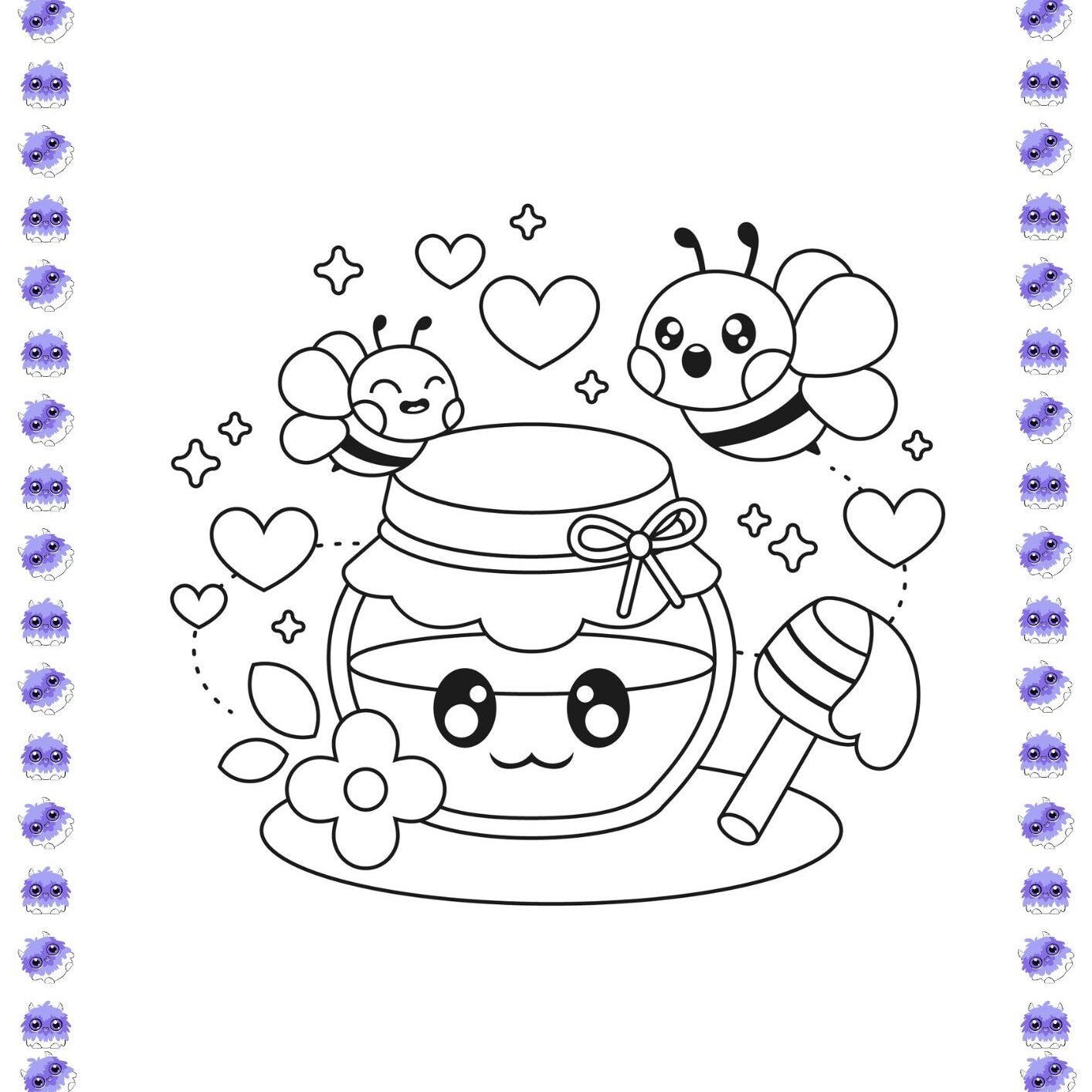 desenho de abelha para pintar
