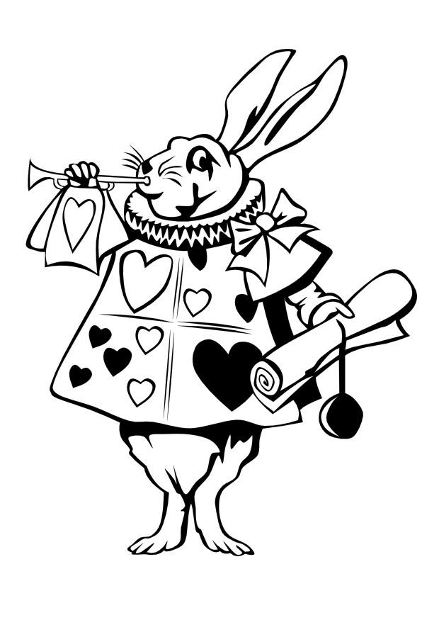 Alice no País das Maravilhas para colorir Disney