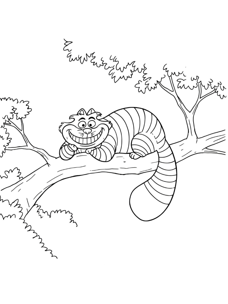 Páginas para colorir Alice
