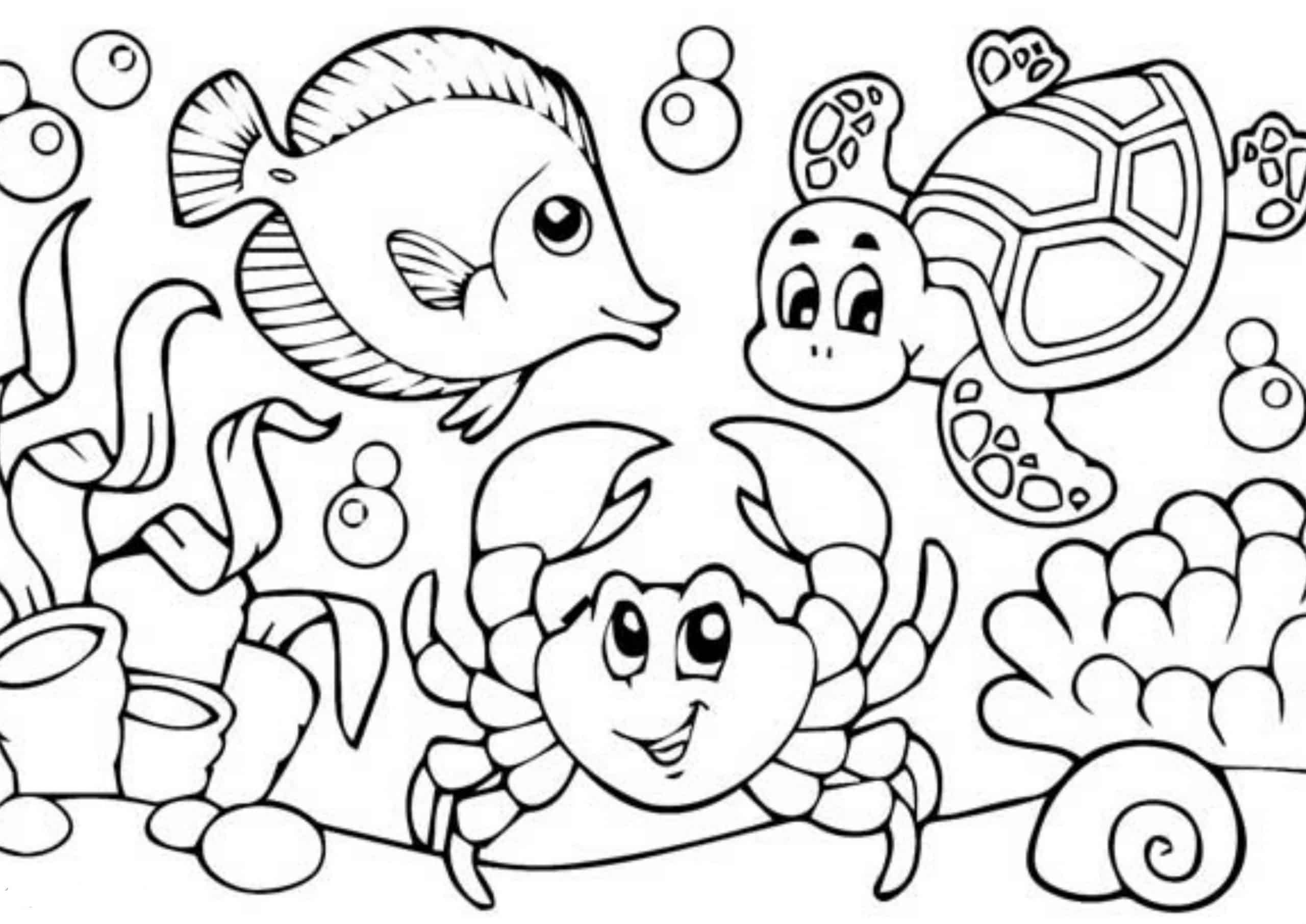 animais da floresta para colorir