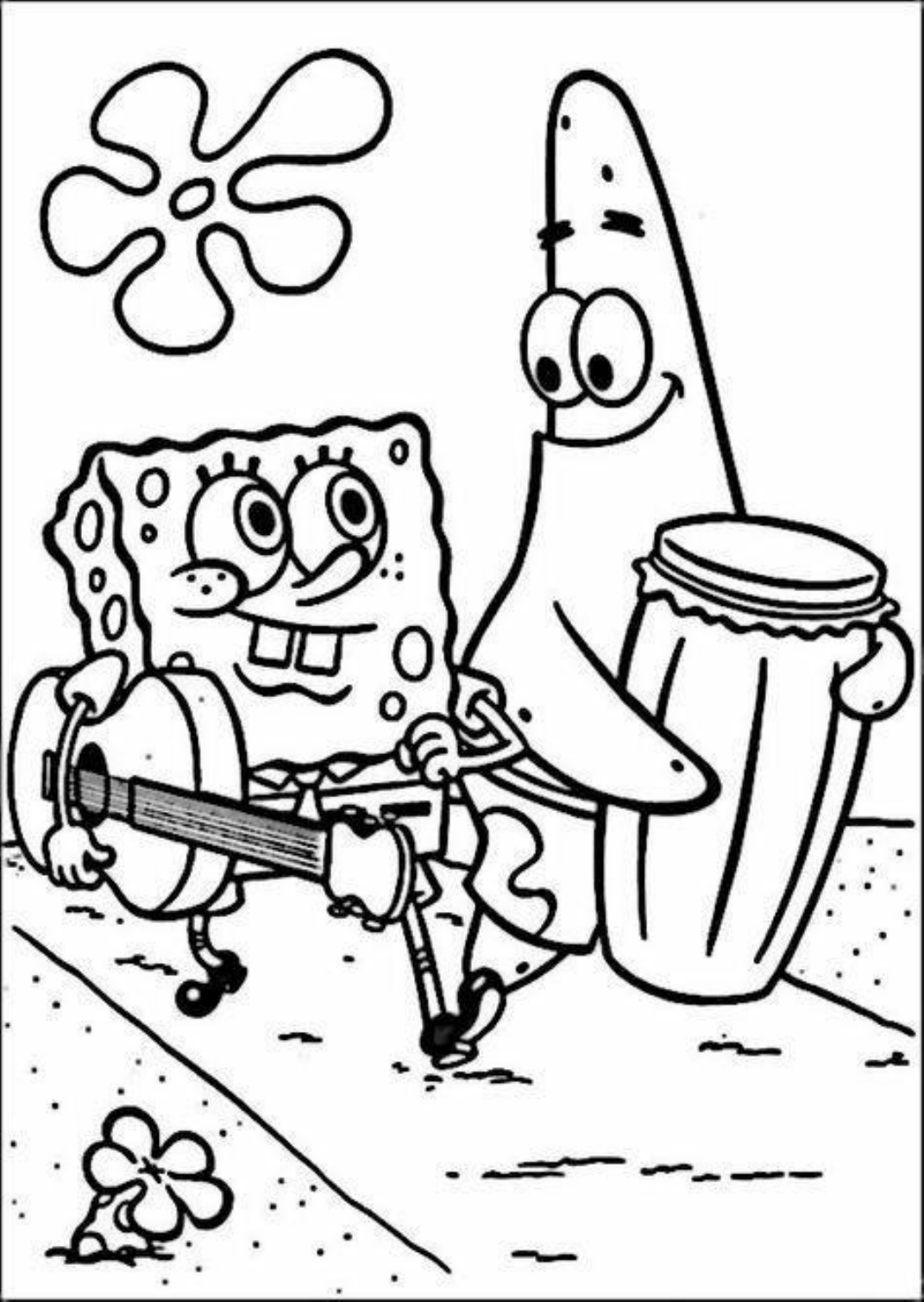 desenhos de personagens para colorir pdf