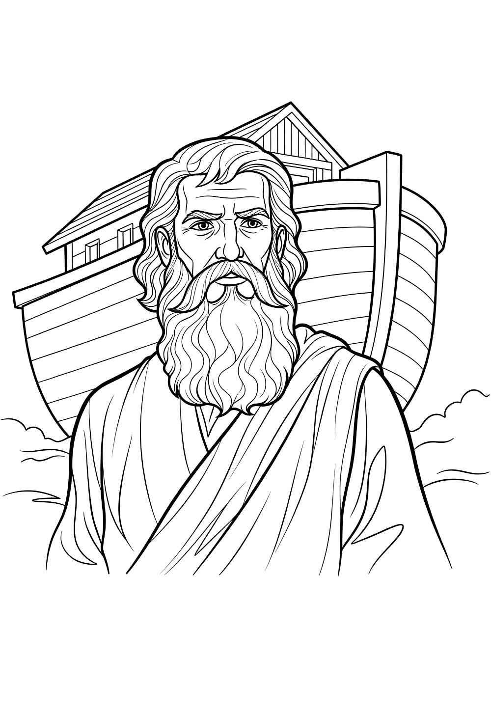 desenho bíblico para colorir