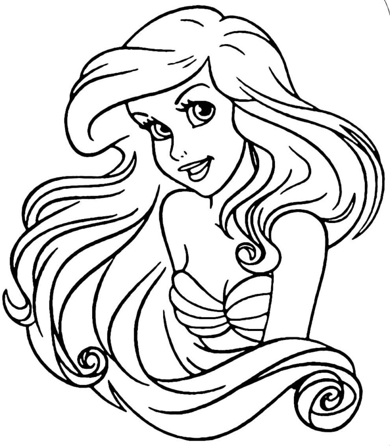 princesa Ariel desenhos