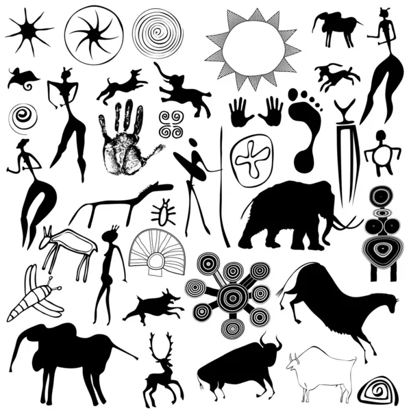 moldes de arte rupestre