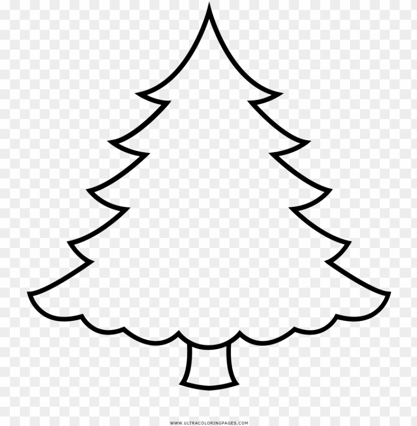 árvore de natal com presentes para colorir