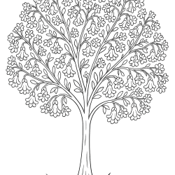 desenhos de árvores para crianças