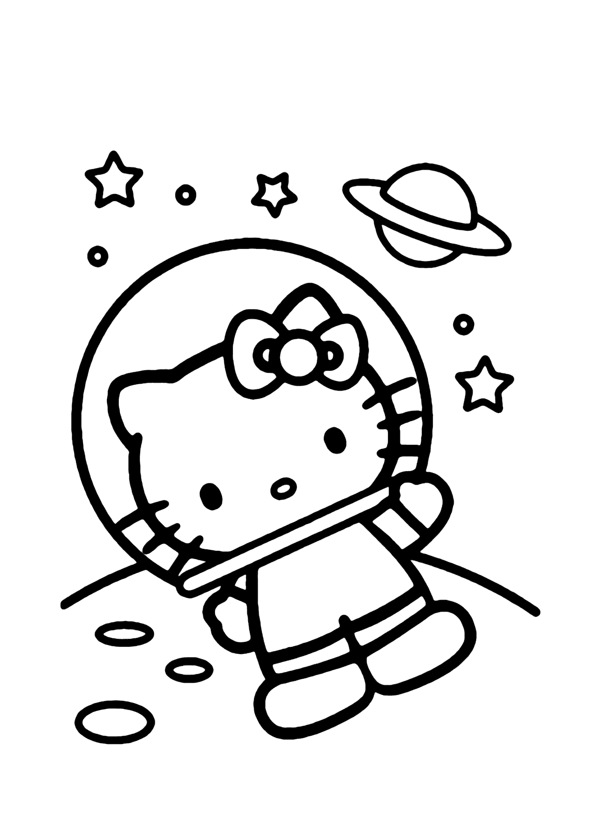 desenho de astronauta para pintar