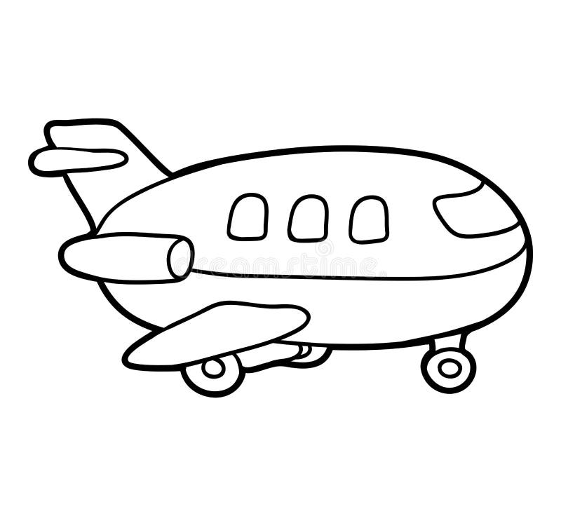desenho de avião antigo