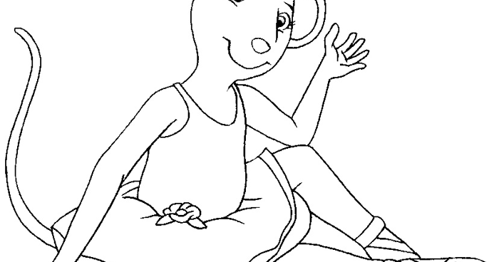 bailarina silhueta para colorir