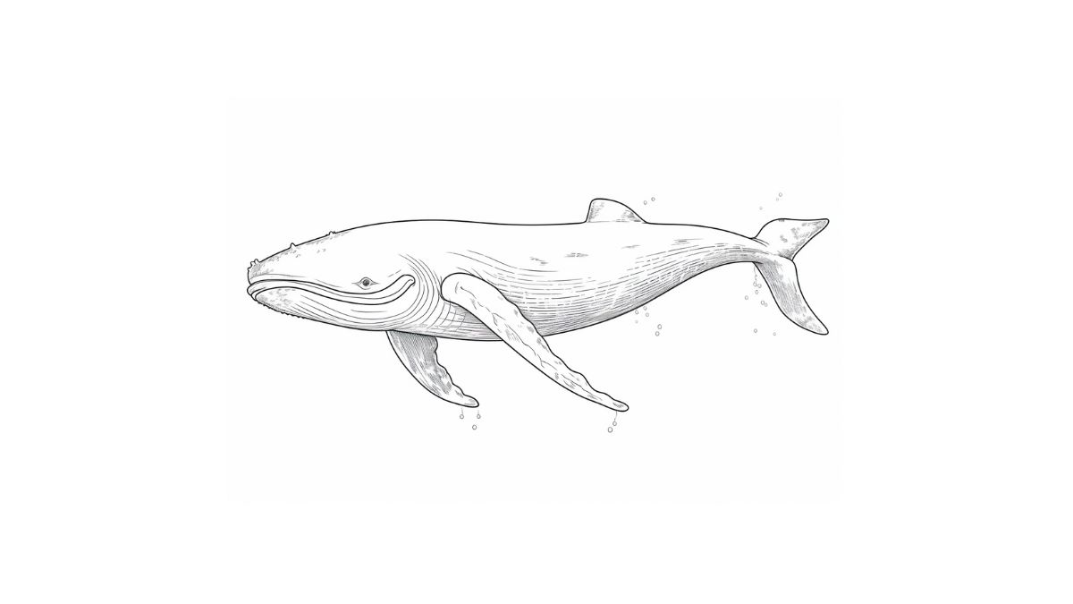 desenho de orca para colorir