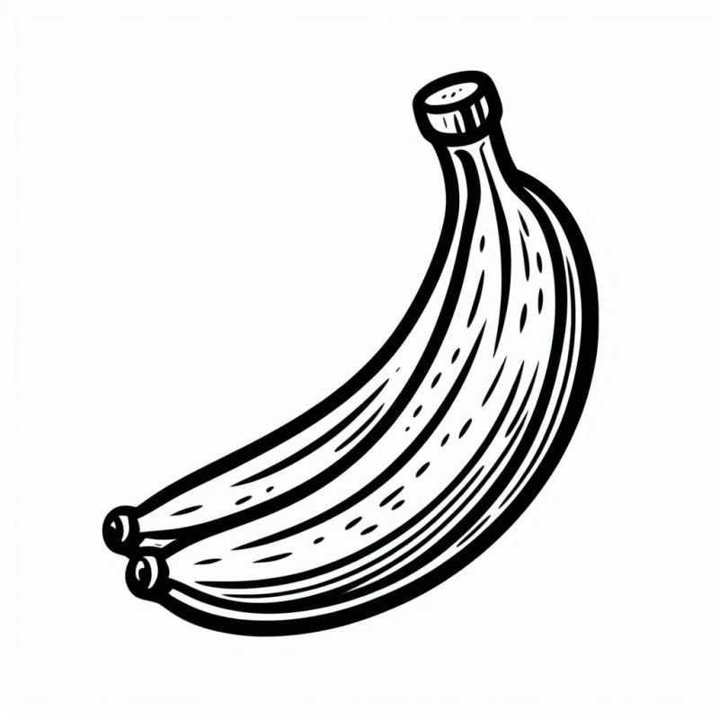 desenhos de bananas fofinhas para colorir