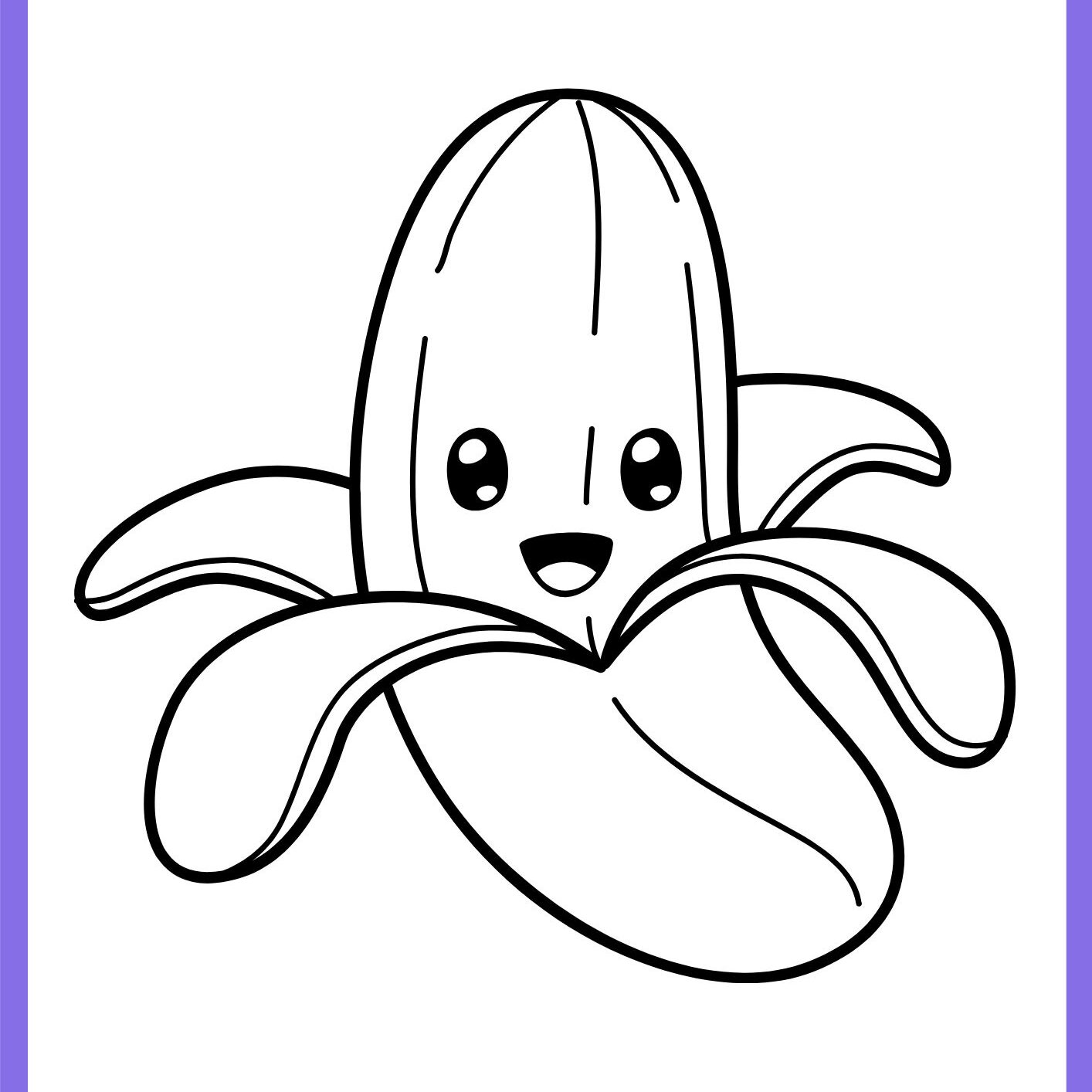 colorir bananas de pijama