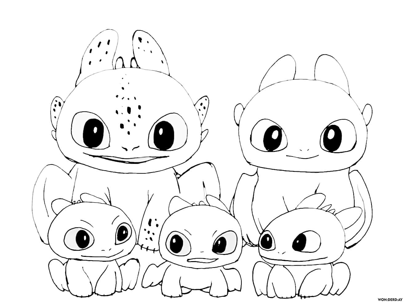 desenho do banguela para colorir grátis