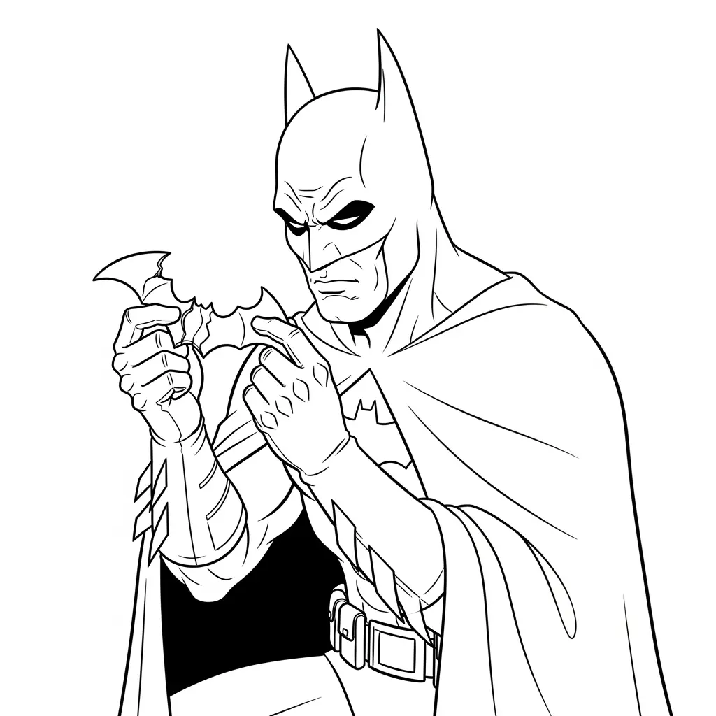 desenhos de vilões do batman para pintar