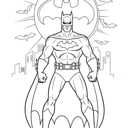 desenhos de vilões do batman para pintar