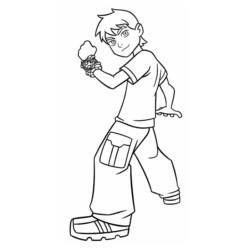 desenho ben 10 para imprimir
