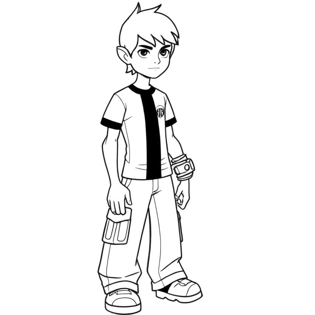 desenho ben 10 para imprimir