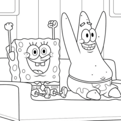 personagens amarelos desenhos animados