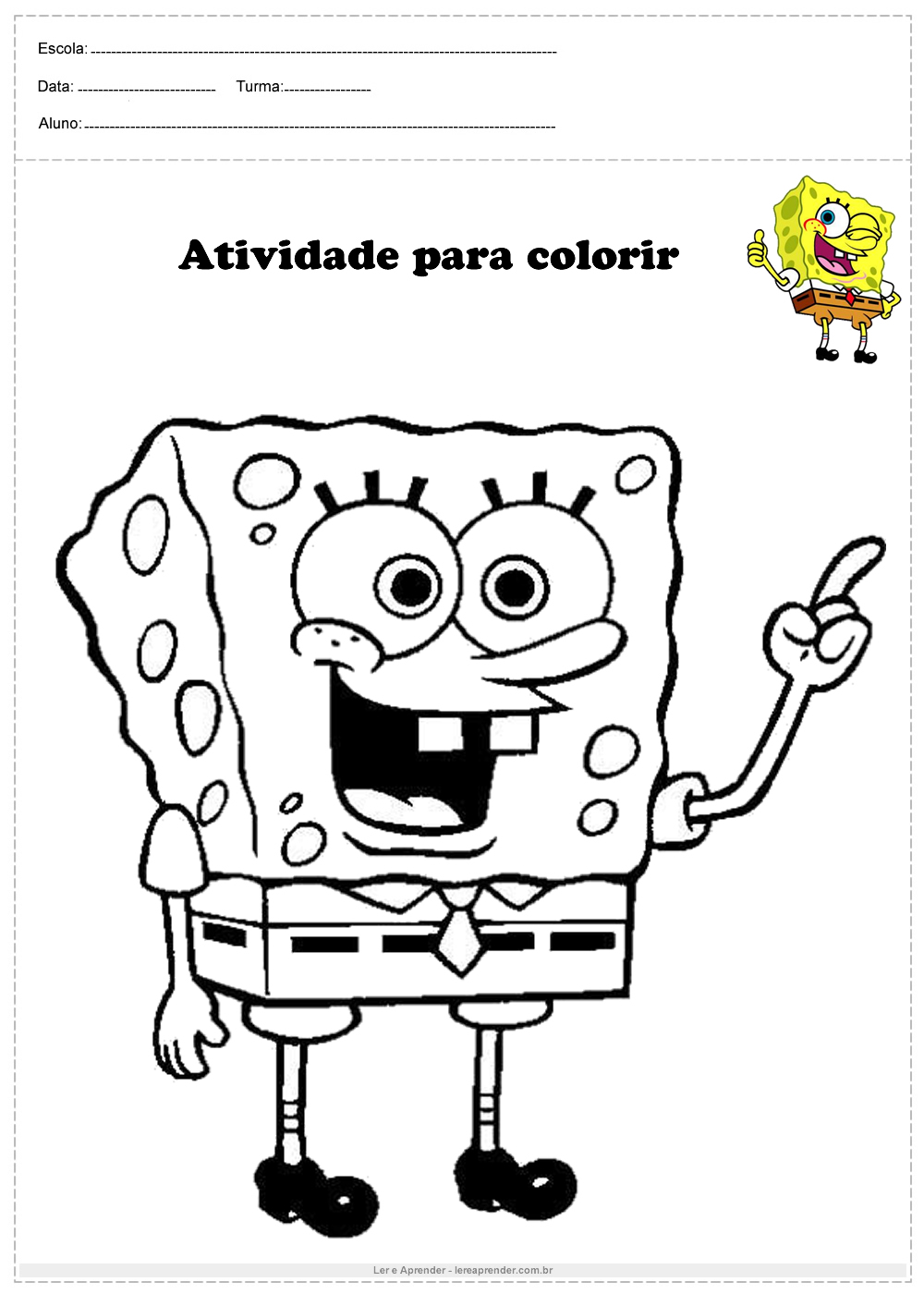 cores do patrick estrela para pintar