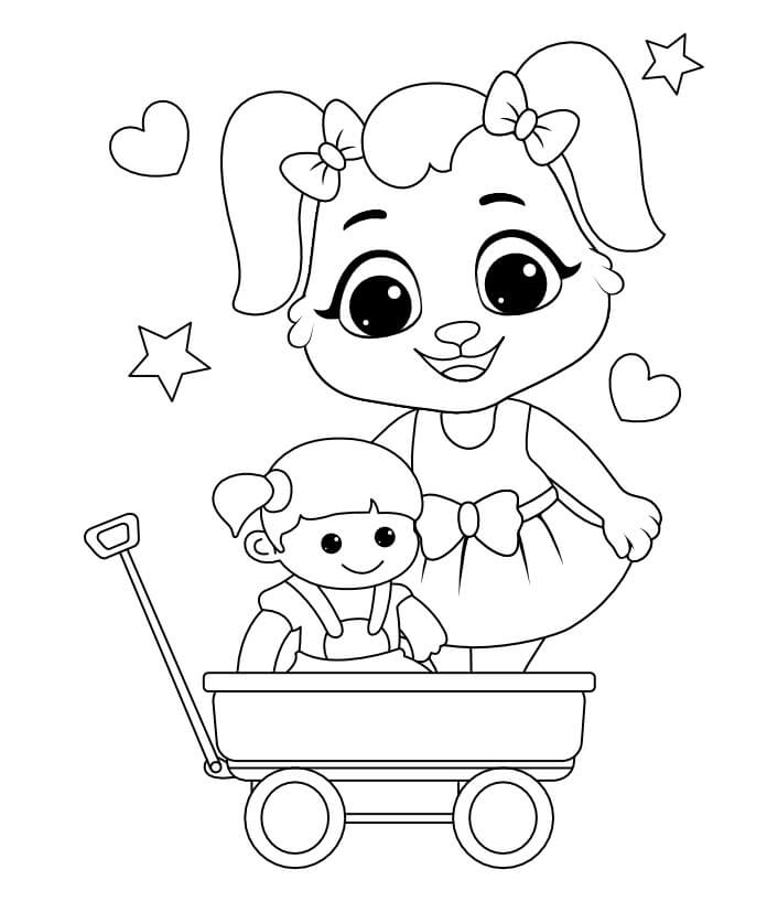 bonecas para colorir princesas