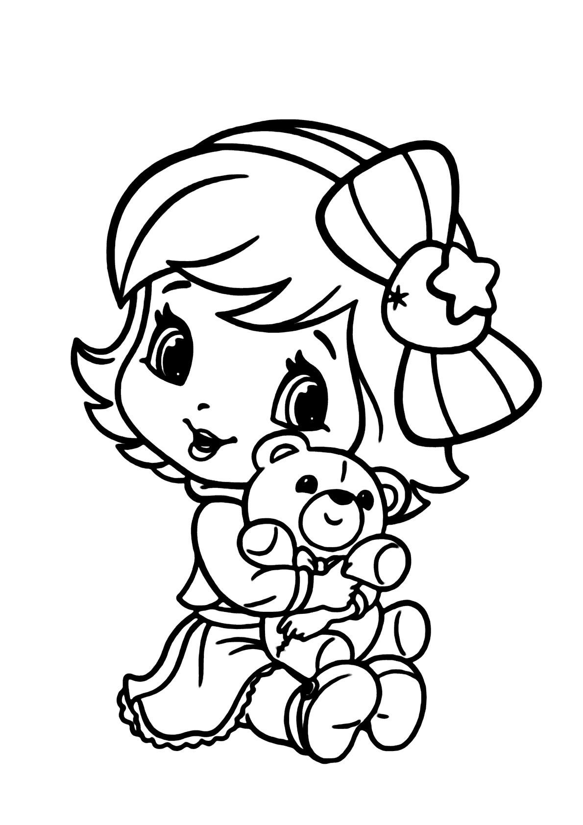 bonecas para colorir princesas