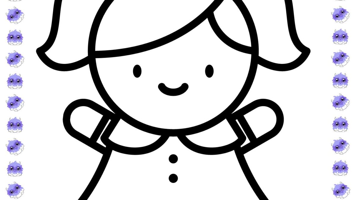 desenhos de bonecas bebês para colorir