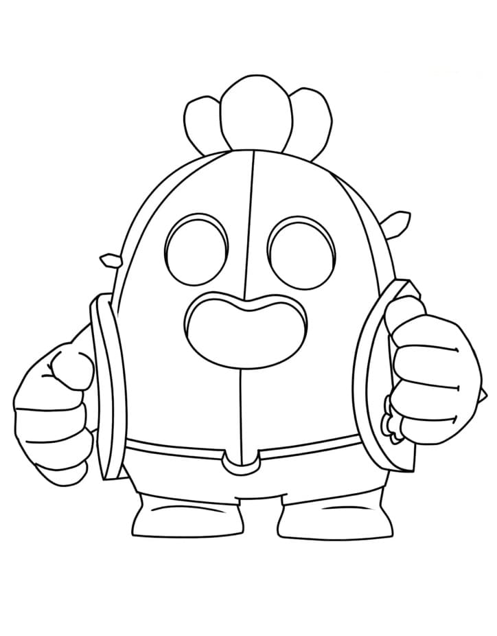 desenhos de Leon para colorir