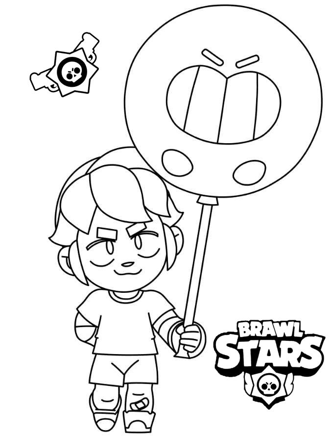desenhos de El Primo para pintar