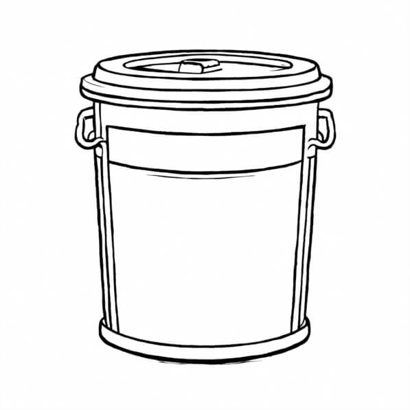 cabeça de privada desenho para colorir