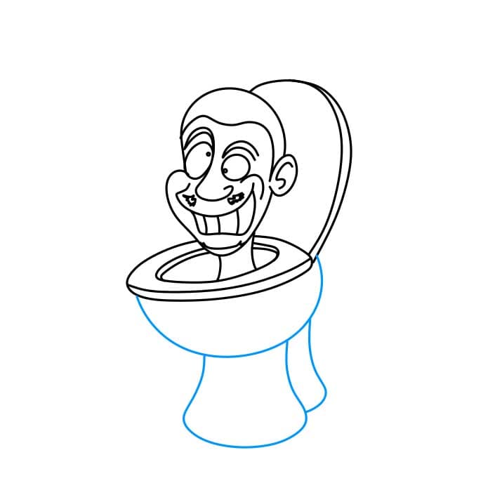 skibidi toilet para colorir