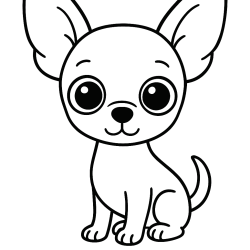 desenho de cachorro para colorir realista