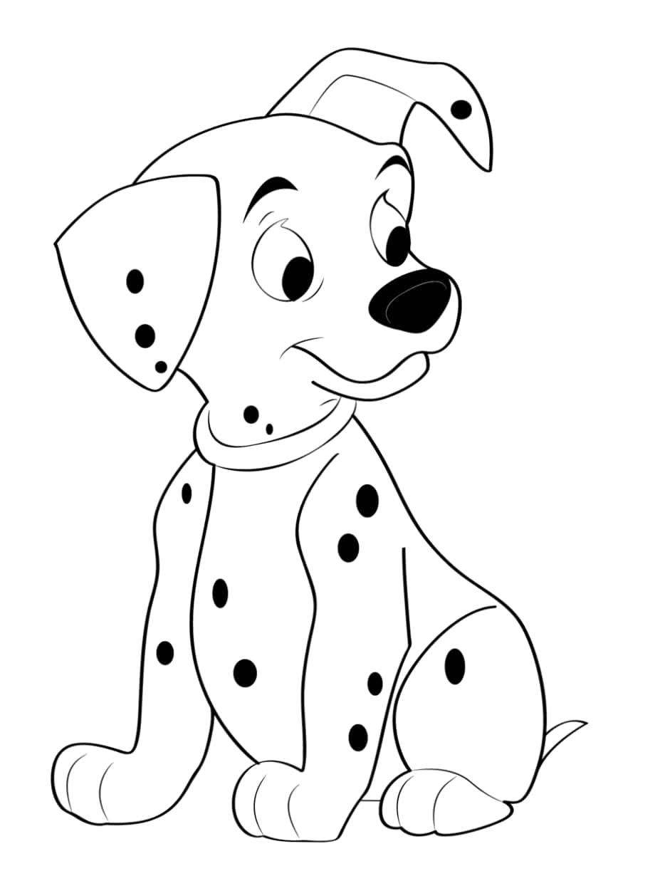desenho de cachorro para colorir de raça