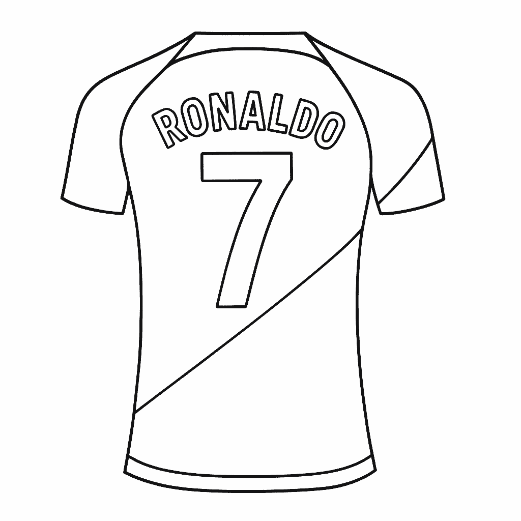 camiseta mágica para colorir