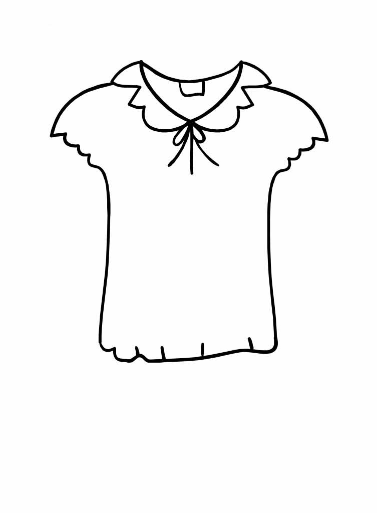 camiseta de futebol para colorir