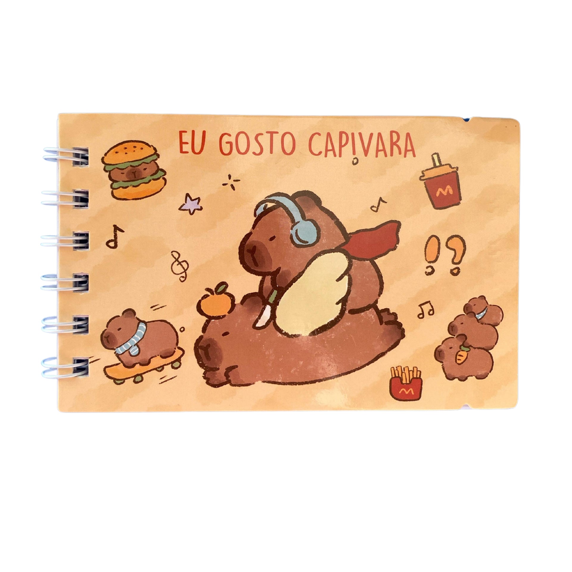 capivara desenho passo a passo infantil