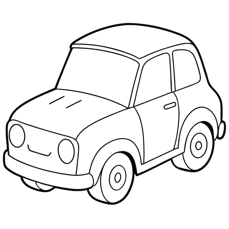 moldes de carrinhos para colorir