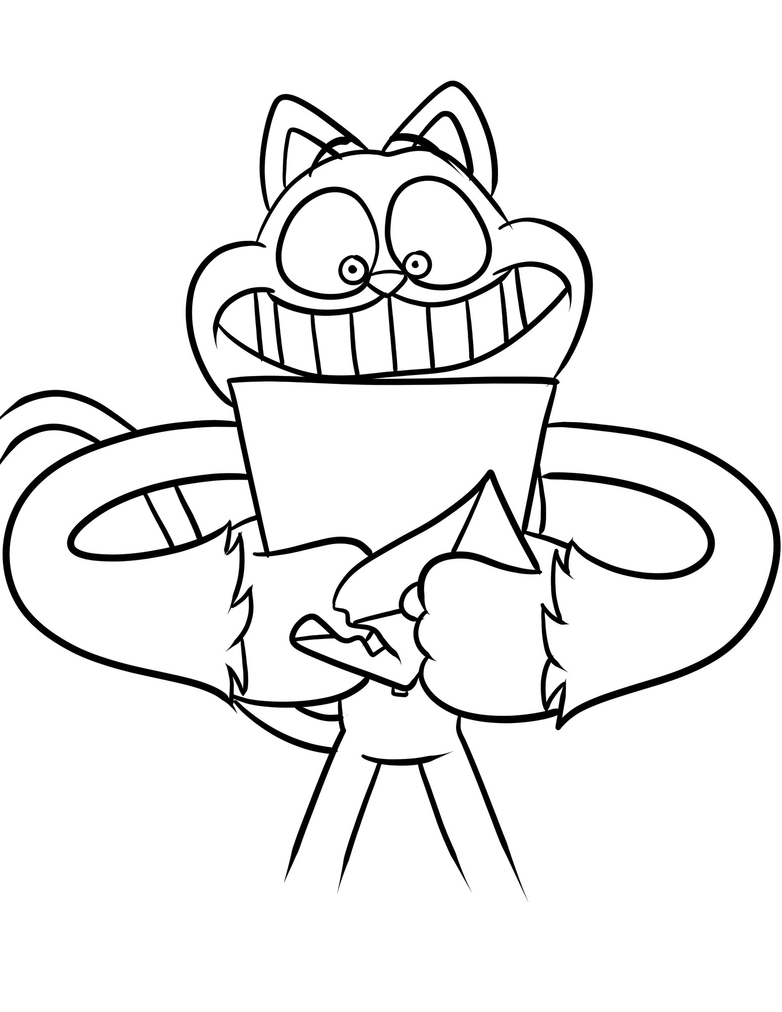 Poppy Playtime Catnap desenho