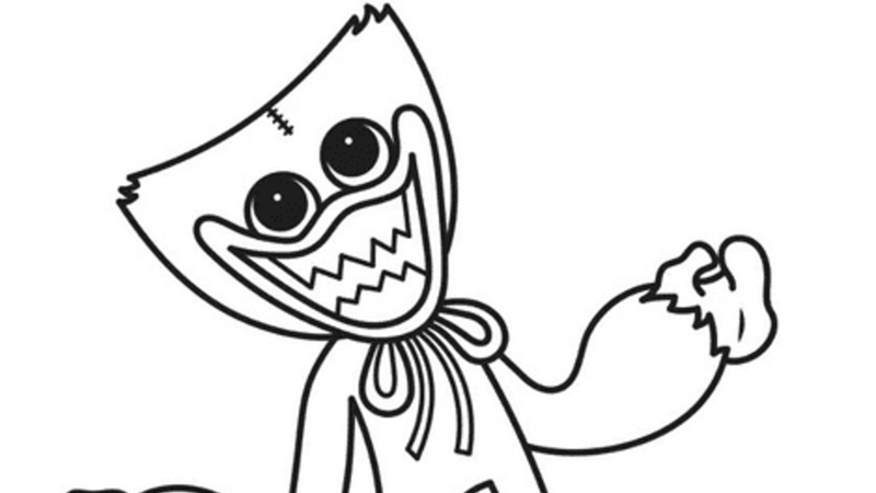 desenho de monstro para colorir