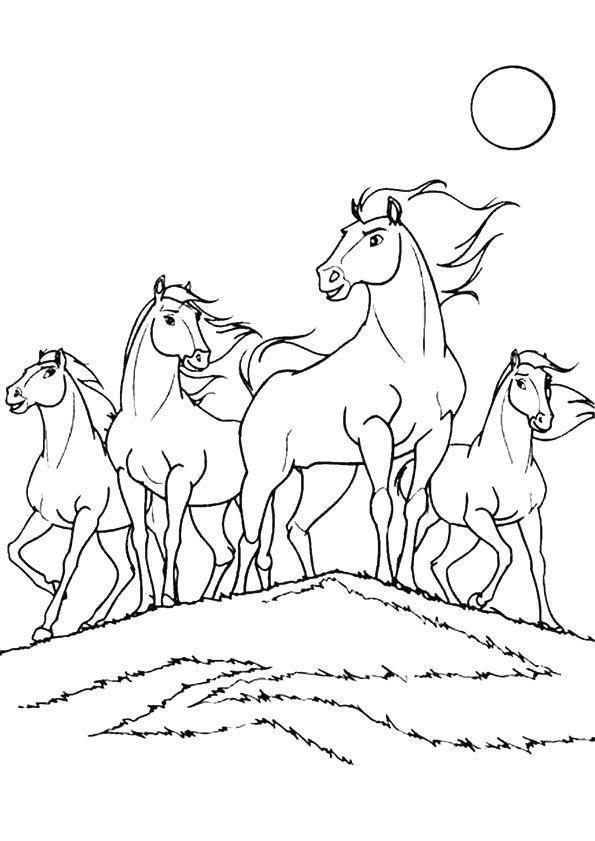 pintura de cavalo para crianças