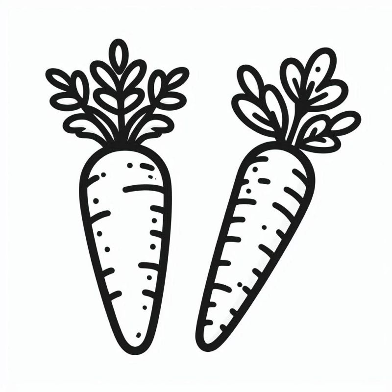 desenhos de vegetais para colorir