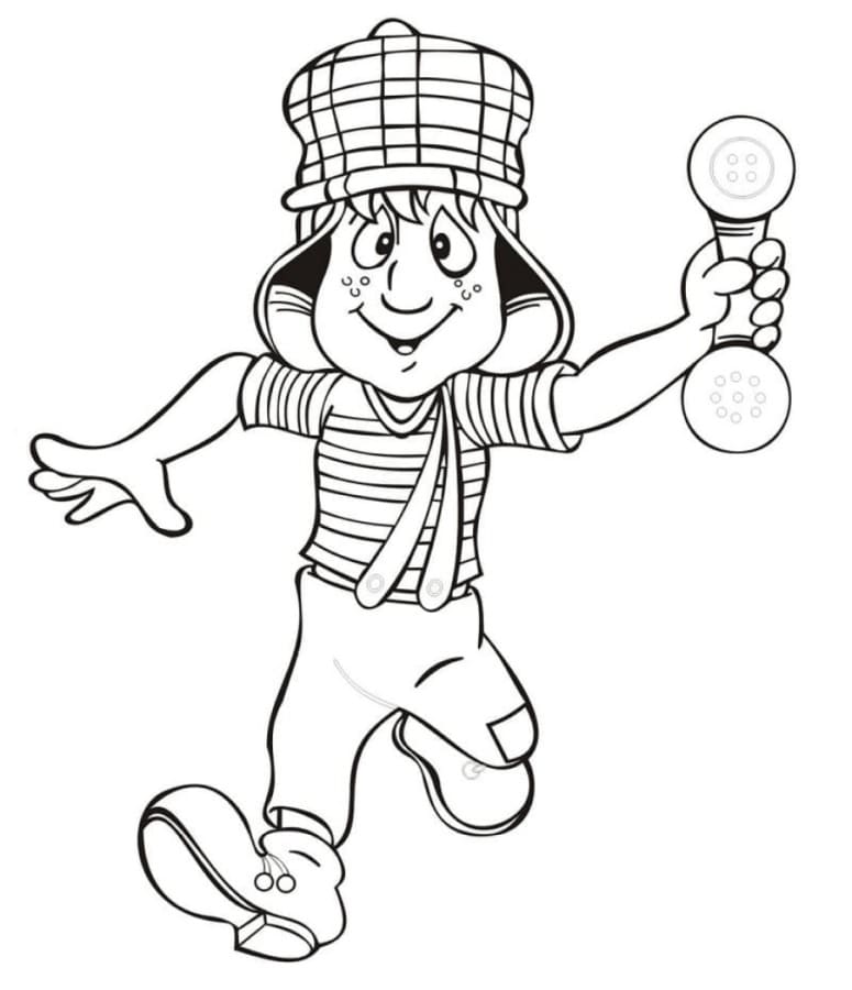 Desenhos do Chaves para imprimir