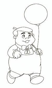 Quico para colorir