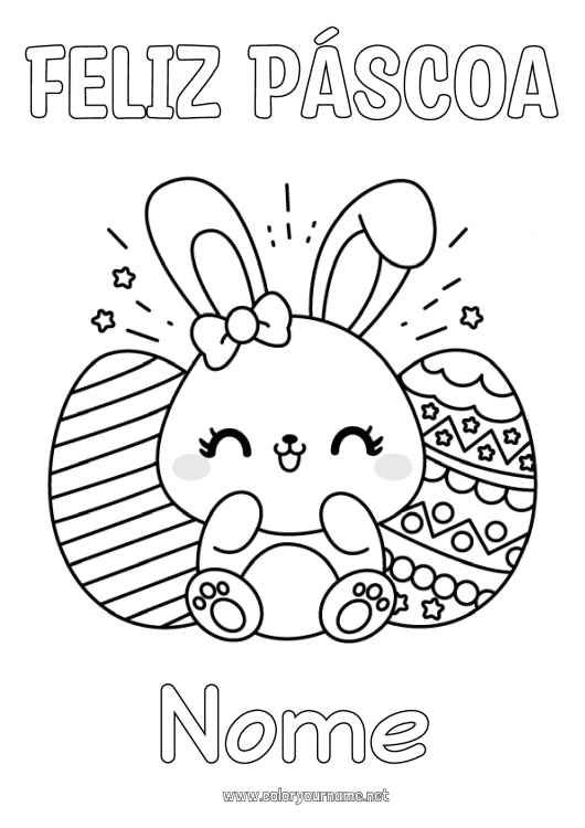 Como Fazer um Livro de Colorir de Páscoa Personalizado