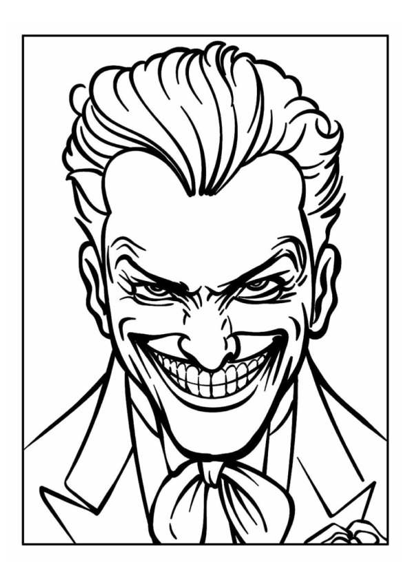 desenhos do coringa do batman