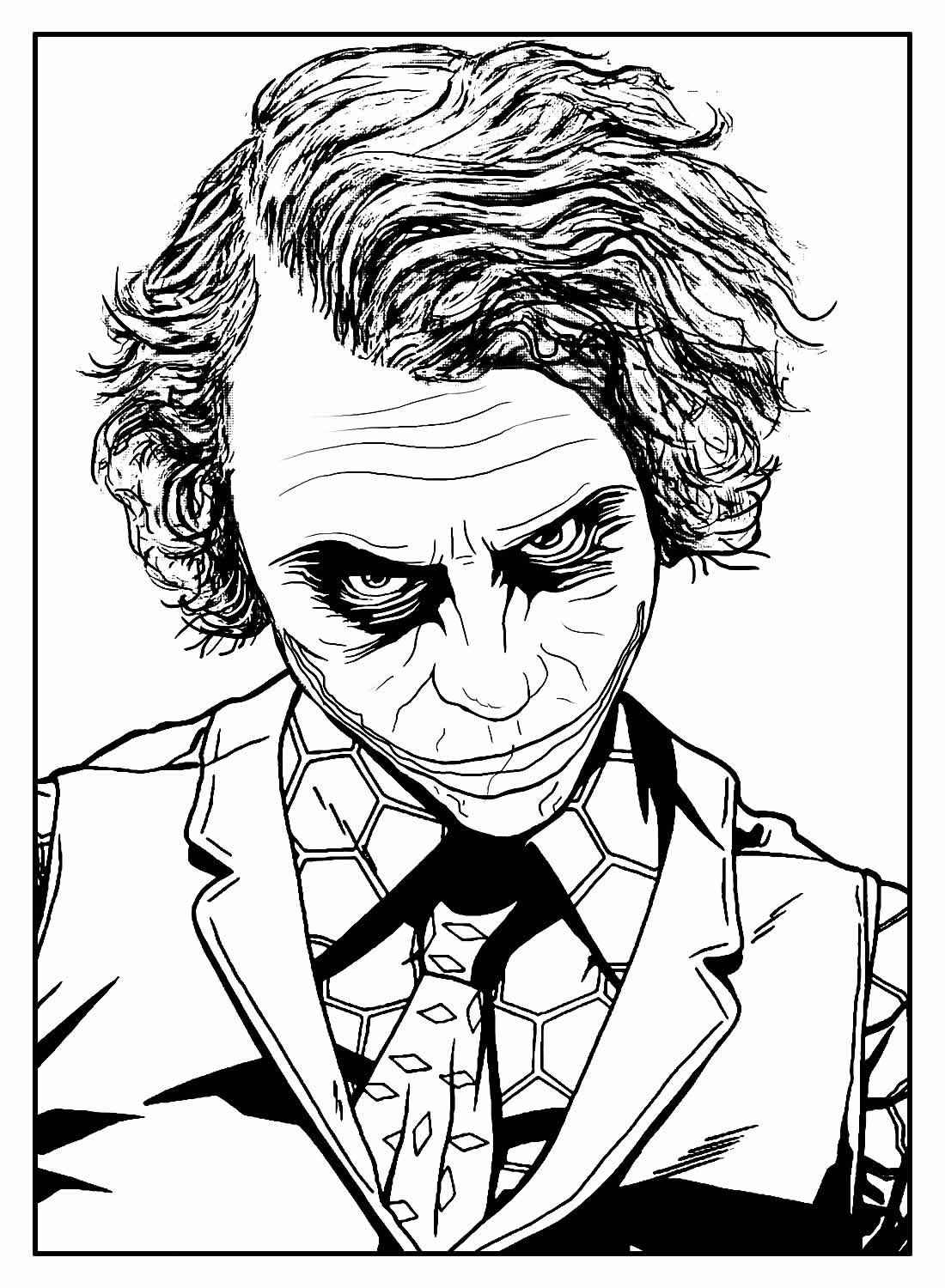 desenhos do coringa pdf
