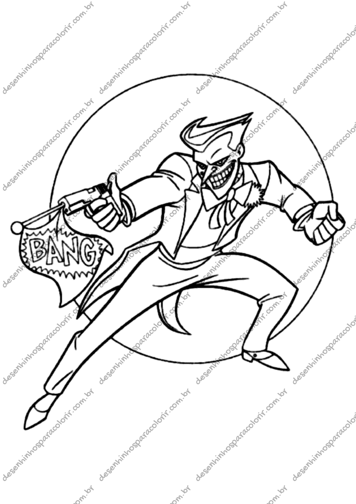 como pintar o coringa