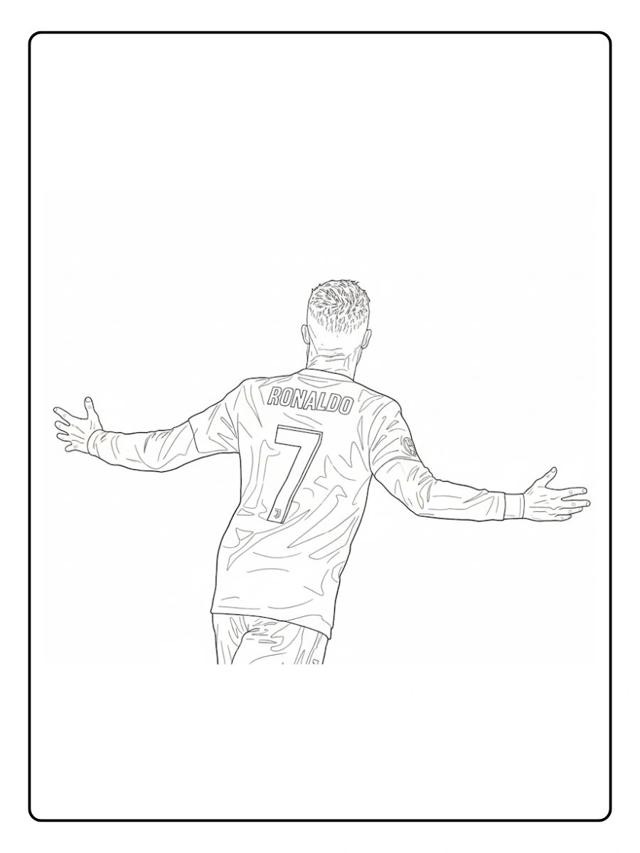 desenhos de futebolistas famosos para colorir