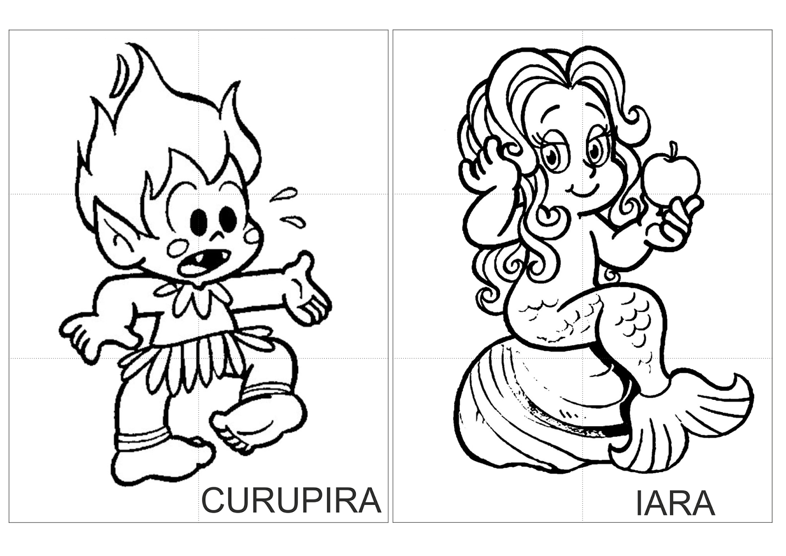 curupira lenda infantil