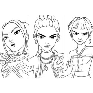 desenhos para colorir Bobbie Goods