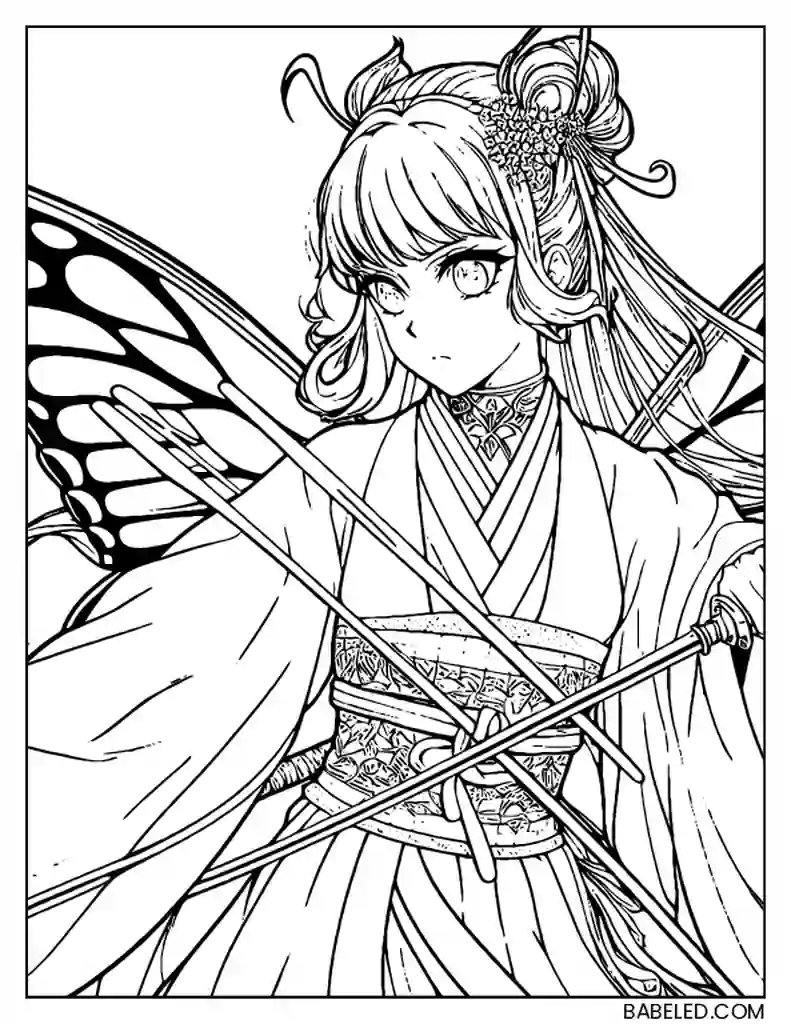 Inosuke desenho para imprimir